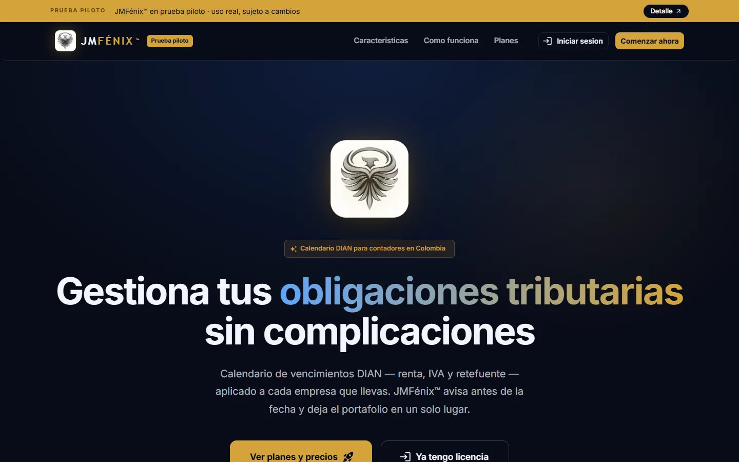 JMFénix™: Página de inicio